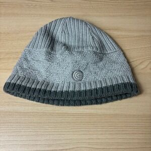 Convert Hat‎ Beanie Youth One Size Gray Knit Stocking Cap Winter